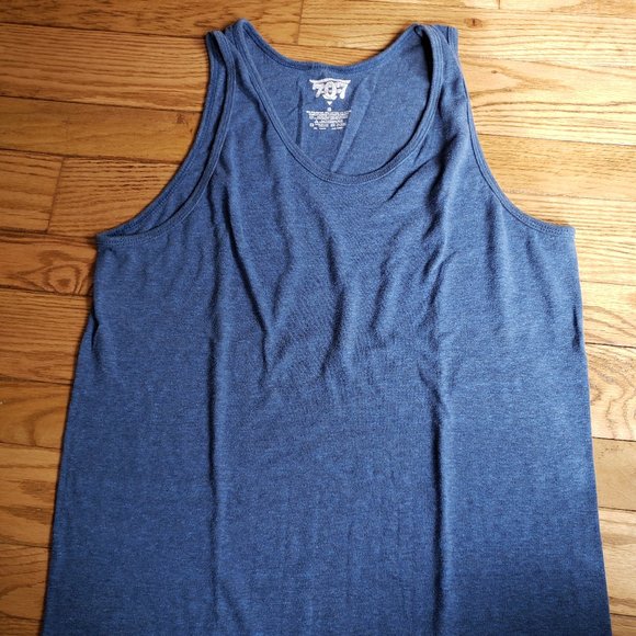 707 Blue Tank Top - Picture 1 of 3